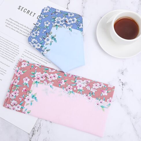 Giantree 3 PCS Ladies Printing Floral Clorkeflchiefs ، Women Floral Square Plaid ، 18 "منشفة مربعة جيب ، مناديل للسيدات القطن ، مناديل الزهور للسيدات لحفل الزفاف in Saudi Arabia