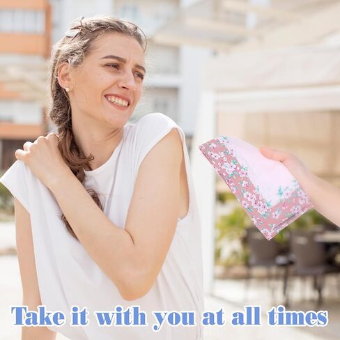 Giantree 3 PCS Ladies Printing Floral Clorkeflchiefs ، Women Floral Square Plaid ، 18 "منشفة مربعة جيب ، مناديل للسيدات القطن ، مناديل الزهور للسيدات لحفل الزفاف in Saudi Arabia