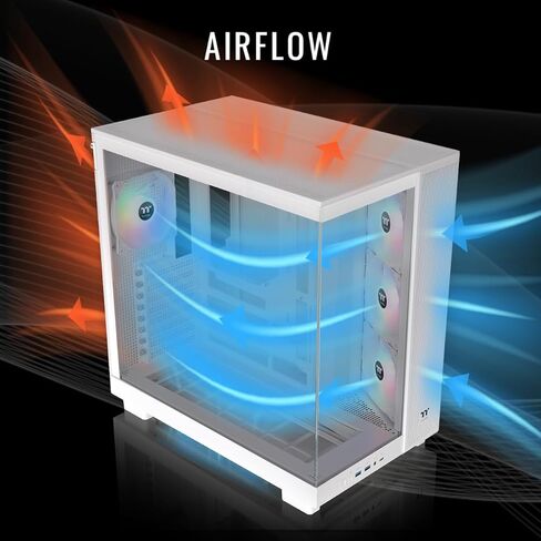 Thermaltake Reactor 9880S Gaming Desktop (AMD Ryzen™ 7 9800X3D, ToughRam 32GB DDR5 6400MT/s RGB Memory, NVIDIA® GeForce RTX™ 5080, 2TB NVMe M.2, WiFi, Windows 11) T6WT-X870-580-LCS in Kuwait