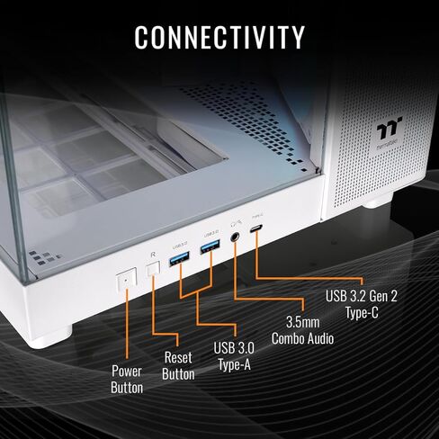 Thermaltake Reactor 9880S Gaming Desktop (AMD Ryzen™ 7 9800X3D, ToughRam 32GB DDR5 6400MT/s RGB Memory, NVIDIA® GeForce RTX™ 5080, 2TB NVMe M.2, WiFi, Windows 11) T6WT-X870-580-LCS in Kuwait