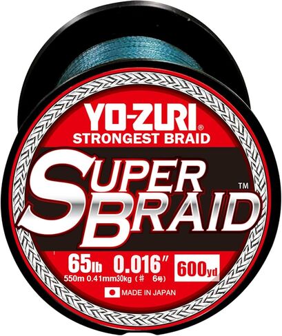 yo-zuri superbraid 660 yd عائم جديلة ، 5 ألوان ، 65 رطل in Kuwait