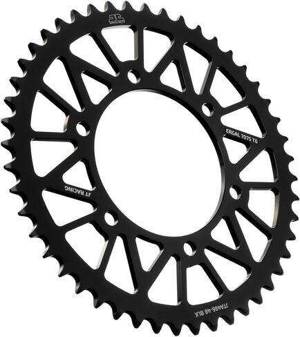 JT Sprockets JTA486.45BLK Black Racelite Anodized Aluminum 7075 T6 Rear Sprocket, Single in Kuwait