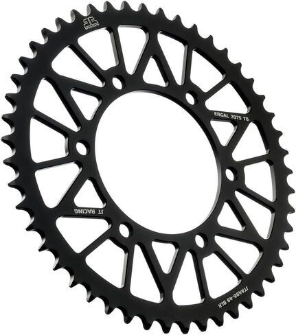 JT Sprockets JTA486.45BLK Black Racelite Anodized Aluminum 7075 T6 Rear Sprocket, Single in Kuwait