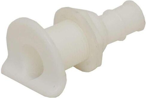 Boat Thru Hull | White Plastic 3/4 Inch L Head in Saudi Arabia