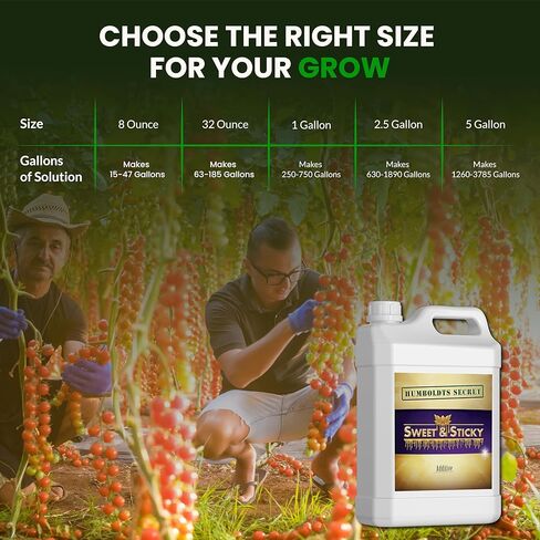 Humboldts Secret Sweet & Sticky – Carbohydrate and Saccharide Energy Source – Enhance Aroma and Flavor of Plants – Potting Soil for Indoor Plants – Energy for Plants – 32 Ounces in Saudi Arabia