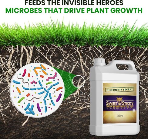 Humboldts Secret Sweet & Sticky – Carbohydrate and Saccharide Energy Source – Enhance Aroma and Flavor of Plants – Potting Soil for Indoor Plants – Energy for Plants – 32 Ounces in Saudi Arabia