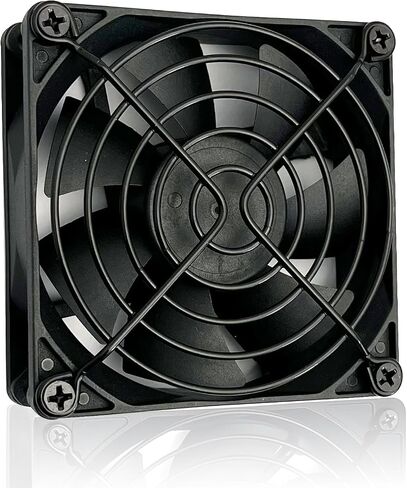 4 PCS 120mm Fan Grill 120mm Fan Bracket PC Fan Grill PC Fan Cover Fan-Shaped Grill (Black 120mm) in Saudi Arabia