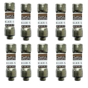 10 عبوات جديدة من صمامات KLKR-5 KLKR-5A KLKR005 600Vac سريعة المفعول، KLKR-5A صمامات خرطوشة رفض الفئة CC الحالية in Kuwait