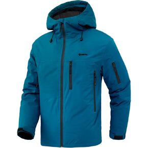 GEMYSE Men's Ski Jacket Warm Winter Snow Coat Waterproof Mountain Windbreaker Jacket for Snowboarding Hiking in Kuwait
