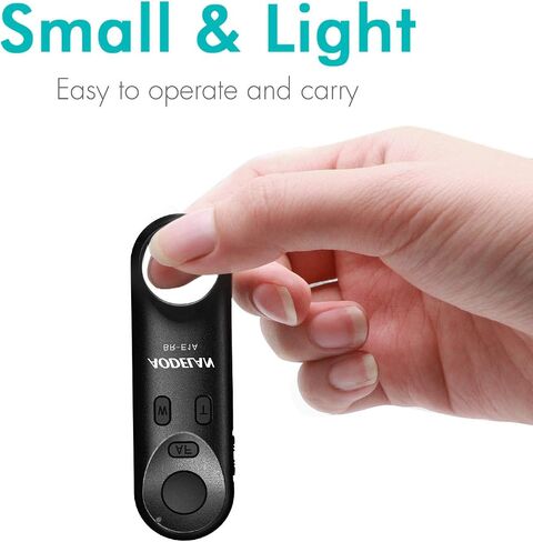 for Canon Wireless Camera Remote Control - Aodelan Rechargeable Shutter Release with OLED Screen for R3/ R10/ M50/ EOS M6 Mark II/R/RP /90D /6D Mark II /R5/T7i/G7 X Mark III;Replaces BR-E1 (White) in Saudi Arabia
