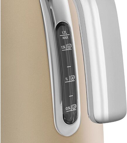 Smeg Electric Kettle Matte Champagne و 2-slice toster matte Champagne in Kuwait