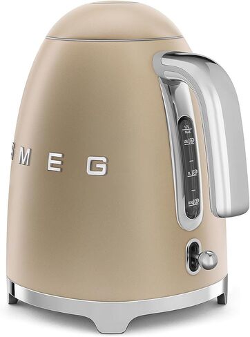 Smeg Electric Kettle Matte Champagne و 2-slice toster matte Champagne in Kuwait