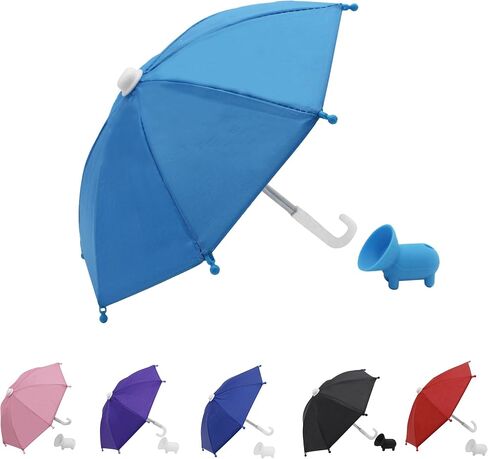 Phone Umbrella, Suction Cup Stand, Anti-Glare Mini Umbrella, Car Bike Navigation Cell Phone Sunshade Holder (Pink) in Saudi Arabia