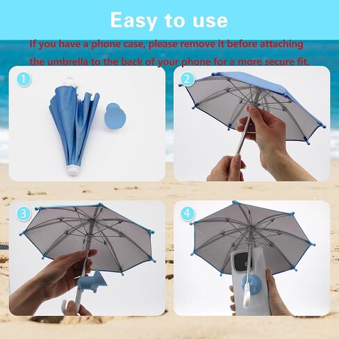 Phone Umbrella, Suction Cup Stand, Anti-Glare Mini Umbrella, Car Bike Navigation Cell Phone Sunshade Holder (Pink) in Saudi Arabia