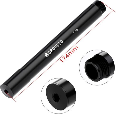 20mm Thru Axles for Fox 36 and for Fox 40 Road Mountain Bicyle Forks, 6061 Aluminium Alloy Boost Through Axle, Axles for MTB Forks. 36：100mm Length / 40: 110mm Length in Saudi Arabia
