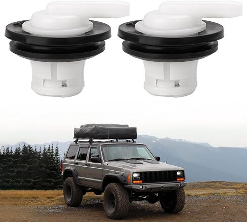 JERBRO Fuel Tank Vent with Grommet Seal for Ford F150 F250 Bronco 1980-1996, for F350 Thunderbird 1980-1997 (1Pcs) in Kuwait