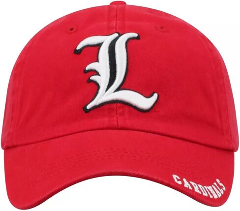 Officially Licensed University Louisville Classic Edition Clean Up Hat Adjustable Cardinals Relaxed Fit Red Baseball Sports Cap in Saudi Arabia