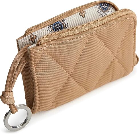 Vera Bradley Performance Twill zip card zip bace ، Larkspur Delphinum in Kuwait