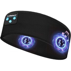Bluetooth Sleep Headphones Headband, Non-Slip Soft Stretchy Wireless Bluetooth Earphones with 10-Hour Battery Speakers for Sleep Travel Sports Yoga Meditation Running and Housework in Kuwait