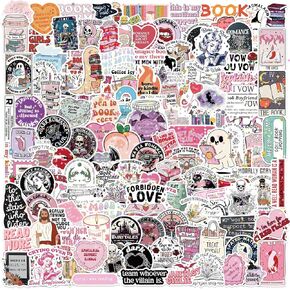120Pcs Mixed Vintage Stickers, Waterproof Scrapbook Aesthetic Sticker for Daily Planner, Water Bottles, Handbook Junk Journal Stickers, Scrapbooking Journaling Supplies for DIY Paper Crafts in Kuwait