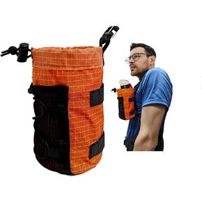 Ultralight Shoulder Strap Water Bottle Holder, Durable Backpack Water Bottle Carrier Fits 8oz-24oz Bottles for Hiking, Running, Travel | Backpack Accessories & Backpack Attachments in Kuwait