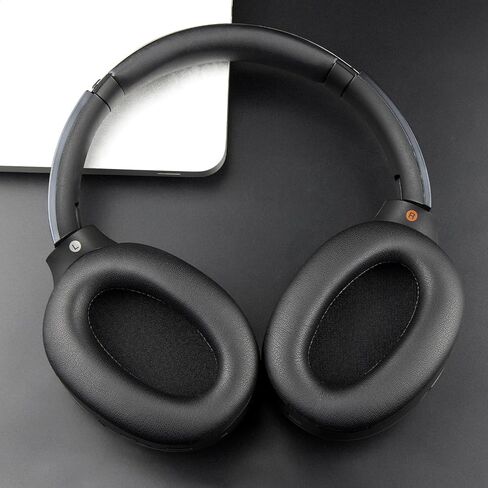 SOULWIT Upgraded Replacement Headstrap for Sony WH-1000XM2 (WH1000XM2), Headband Pad Kit for MDR-1000X (MDR1000X) Headphones, Easy DIY Installation - Black in Kuwait