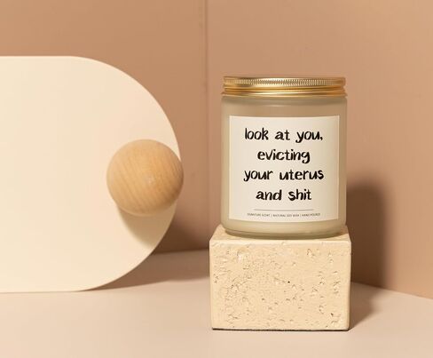 True Crime Gifts for Women, Serial Killer Gift, Crime Junkie Merch, Stress Relief Gifts for Women & Men, Smells Like Chloroform Candle - Lavender & Eucalyptus, Crafted by Natural Soy Wax, 7OZ in Saudi Arabia