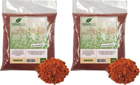 Ground Annatto Seed Powder Bulk Bag 1 Pound-The Most Powerful Source of Vitamin E Tocotrienols in Saudi Arabia