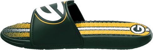FOCO Seattle Seahawks NFL Mens Team Stripe Gel Slide - XL in Kuwait