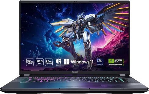 Gigabyte Aorus Master 16 Gaming Laptop - 240Hz 2560x1600 OLED - NVIDIA GEFORCE RTX 5080 - Intel Core Ultra 9 275HX - 1TB SSD مع 32GB DDR5 RAM - Windows 11 Home AD (AORUS MASTER 16 BYH -C5USE64SH) in Kuwait