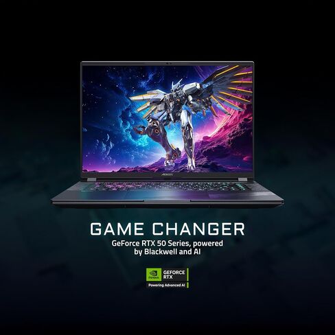 Gigabyte Aorus Master 16 Gaming Laptop - 240Hz 2560x1600 OLED - NVIDIA GEFORCE RTX 5080 - Intel Core Ultra 9 275HX - 1TB SSD مع 32GB DDR5 RAM - Windows 11 Home AD (AORUS MASTER 16 BYH -C5USE64SH) in Kuwait