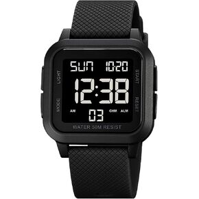 BESTKANG Unisex LED Digital Watch Women Men Digital Sports Watch Fashion Simple Luminous Waterproof Watch in Saudi Arabia