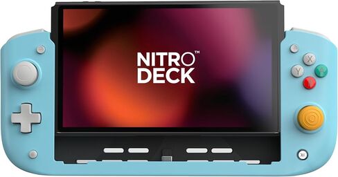 CRKD Nitro Deck - Professional Handheld Deck with Zero Stick Drift for Nintendo Switch and Switch OLED (Cuddle Team Leader Fortnite Edition) in Saudi Arabia