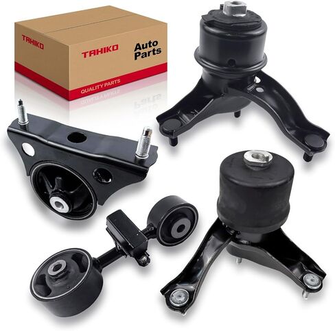 Front Rear Right Engine Motor Transmission Mount Set 4pcs Compatible with Toyota Highlander 2.4L 2WD 2001 2002 2003 Replace A7299 A4212 A4210 A4207 in Saudi Arabia