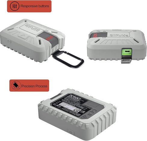 Silicone Protective Case for ZOLEO Satellite Communicator, Shockproof & Durable, Grey‌(Case Only) in Saudi Arabia