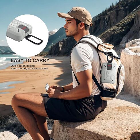 Silicone Protective Case for ZOLEO Satellite Communicator, Shockproof & Durable, Grey‌(Case Only) in Saudi Arabia