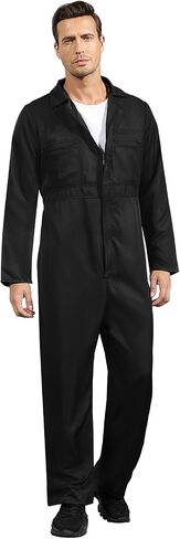 Navy Blue Jumpsuit for Men,Adult Coveralls Costume in Saudi Arabia