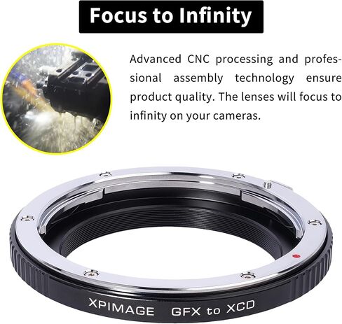 حلقة محول جبل العدسة متوافقة مع عدسات Minolta MD لـ Hasselblad X Camera XCD X1D X2D in Kuwait