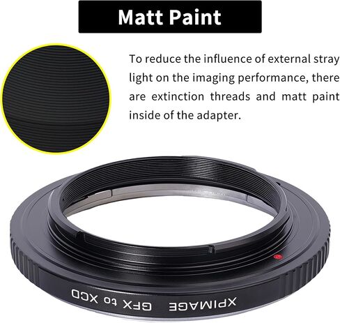 حلقة محول جبل العدسة متوافقة مع عدسات Minolta MD لـ Hasselblad X Camera XCD X1D X2D in Kuwait