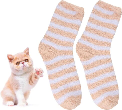 Benefeet Sox Cute Animal Fuzzy Socks for Women Girls Funny 3D Animal Cozy Socks Fluffy Slipper Socks Plush Comfy Soft Socks in Saudi Arabia