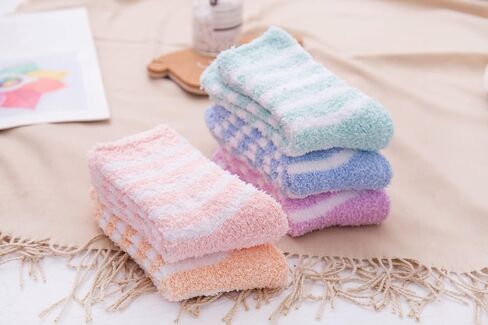 Benefeet Sox Cute Animal Fuzzy Socks for Women Girls Funny 3D Animal Cozy Socks Fluffy Slipper Socks Plush Comfy Soft Socks in Saudi Arabia