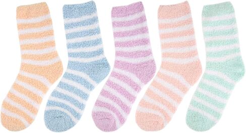 Benefeet Sox Cute Animal Fuzzy Socks for Women Girls Funny 3D Animal Cozy Socks Fluffy Slipper Socks Plush Comfy Soft Socks in Saudi Arabia