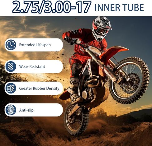 90/100-14" 3.00-14 inch Heavy Rear Inner Tube, 14 Inch Replacement Tire, for 125cc 140cc Pit Pro Trail Foot Dirt Bike [Thickened] (2 Pack) in Kuwait