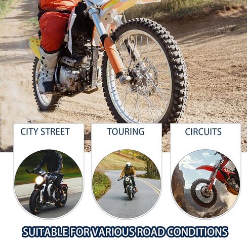 90/100-14" 3.00-14 inch Heavy Rear Inner Tube, 14 Inch Replacement Tire, for 125cc 140cc Pit Pro Trail Foot Dirt Bike [Thickened] (2 Pack) in Kuwait