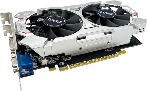 QTHREE Geforce GTX 960 4GB Graphics Card, GDDR5 128-bit, DP, HDMI, DVI, Video Card for PC, Computer GPU, PCI Express x16 in Kuwait