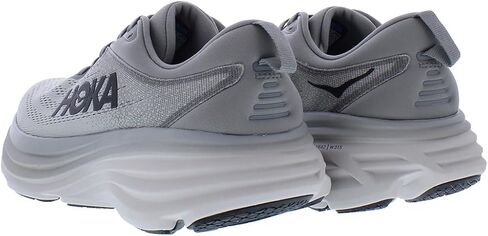 حذاء HOKA Bondi 8 رجالي واسع مقاس 10، اللون: جلد القرش/رذاذ الميناء in Kuwait