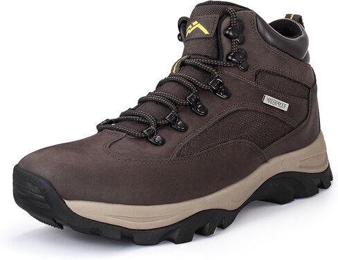 CC-Los Men's Waterproof Hiking Boots Outdoor Relaxed Fit Lightweight Black Size 10.5 in Kuwait