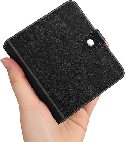 Fintie Small Photo Album Book for 3.5x4.25" Polaroid Films - 52 Pockets Mini Albums Book for Polaoird i-Type/600/SX-70/Fujifilm Instax Wide Instant Camera Pictures, Raining Heart in Saudi Arabia