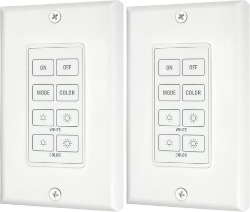 Armacost Lighting 733220 Wireless Touchpad LED Dimming Controls, 1 Count (Pack of 2), White in Saudi Arabia