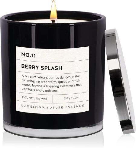 Sweet Cinnamon, Apple, Clove Scented Candles, 14.5oz, Large 3-Wick Soy Wax Candles for Home Scented, Long Lasting Cinnamon Scent Candle, Women Gift Ideas, Cinnamon Roll Candle Gifts for Women in Kuwait
